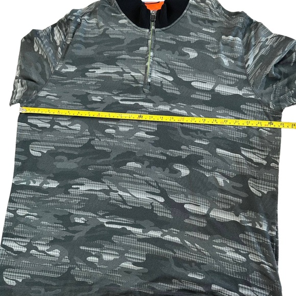 Robert Graham Street Circuit Camo Quarter Zip Classic Fit Pullover Size XXL - Picture 10 of 16